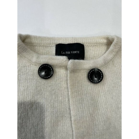 Anthropologie La Fee Verte Long Sweater Coat - Picture 3 of 8